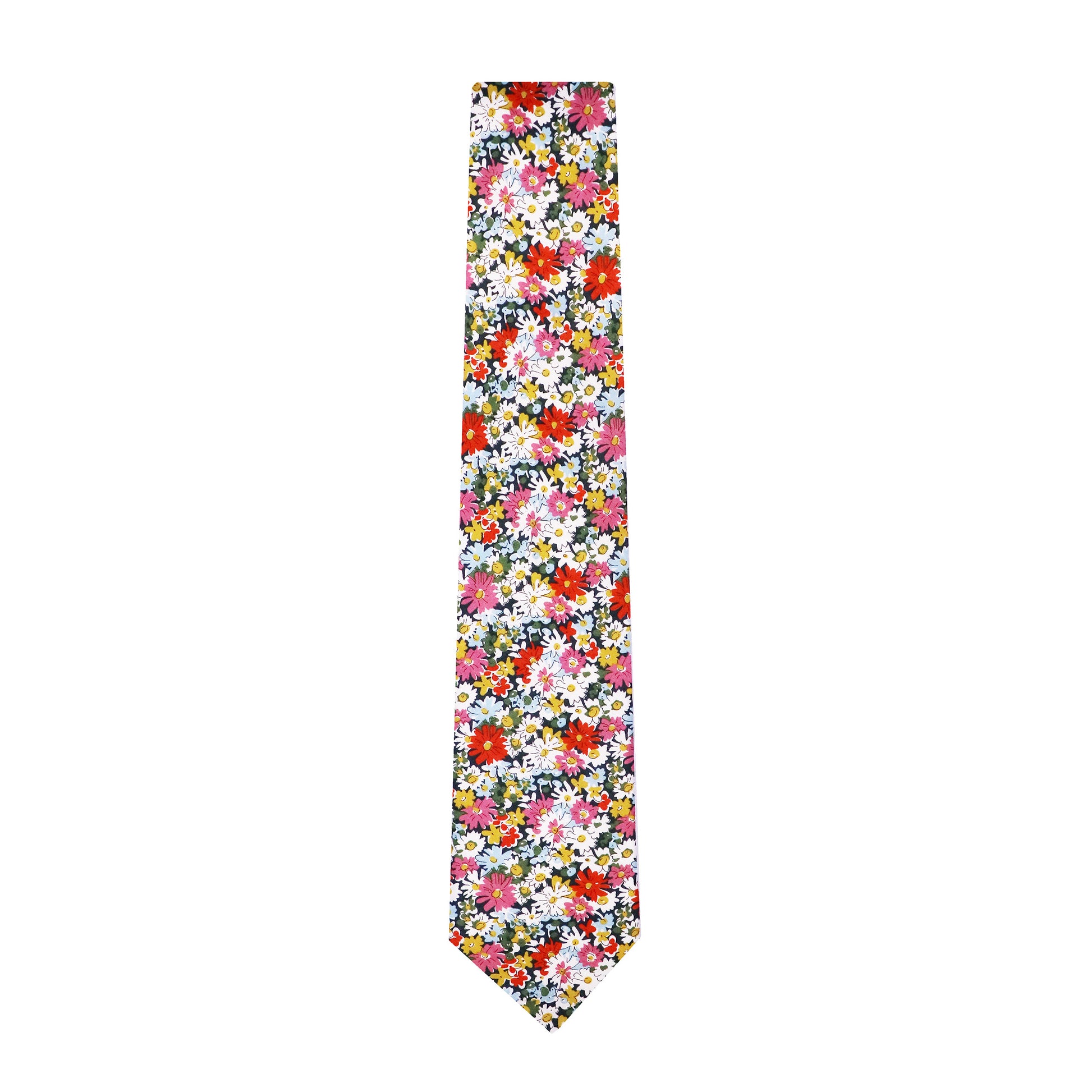 The Libby Tie folded in half on a white background.