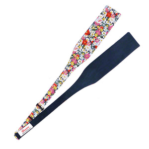 Create your own dapper style with this Liberty cotton floral self tie bow tie  made in NZ by Parisian - fully adjustable