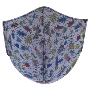 Parisian with Liberty Face Mask - Chambray Bug Catcher